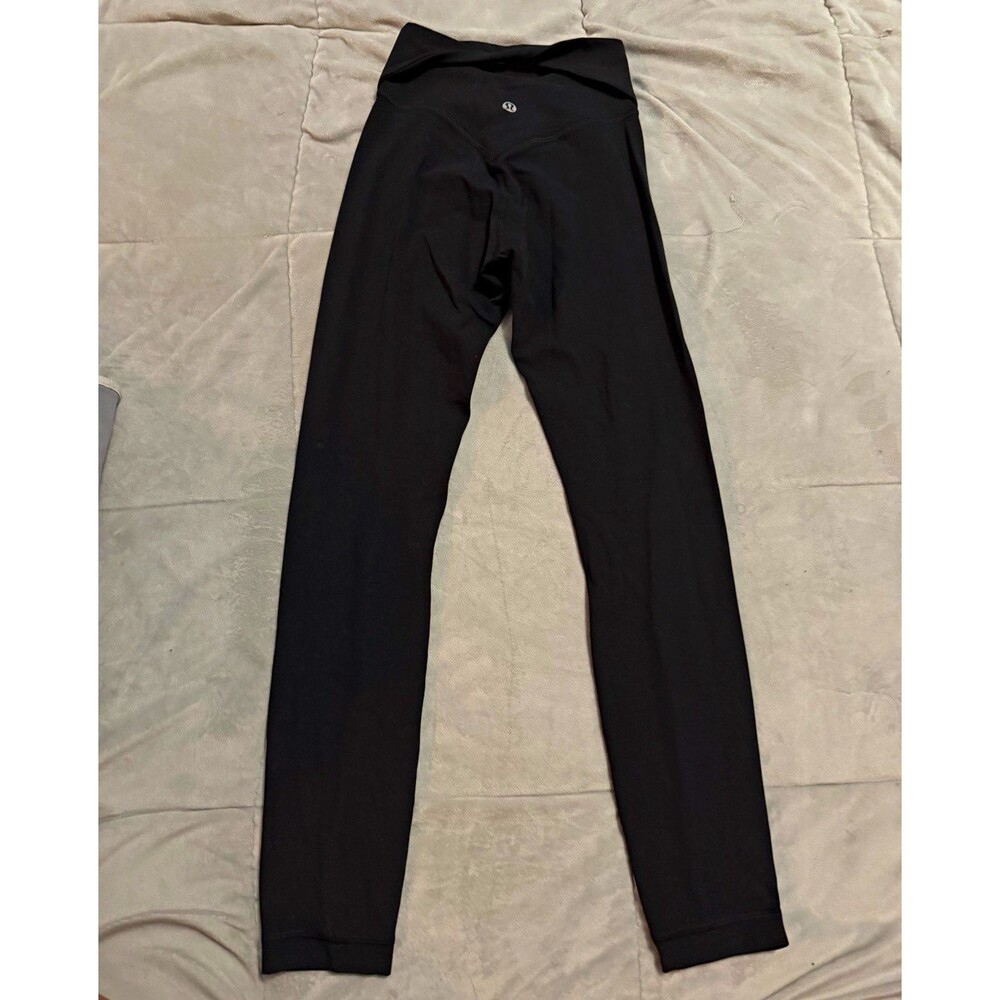 lululemon align Solid Black Ankle Leggings Women’s Regular size 0